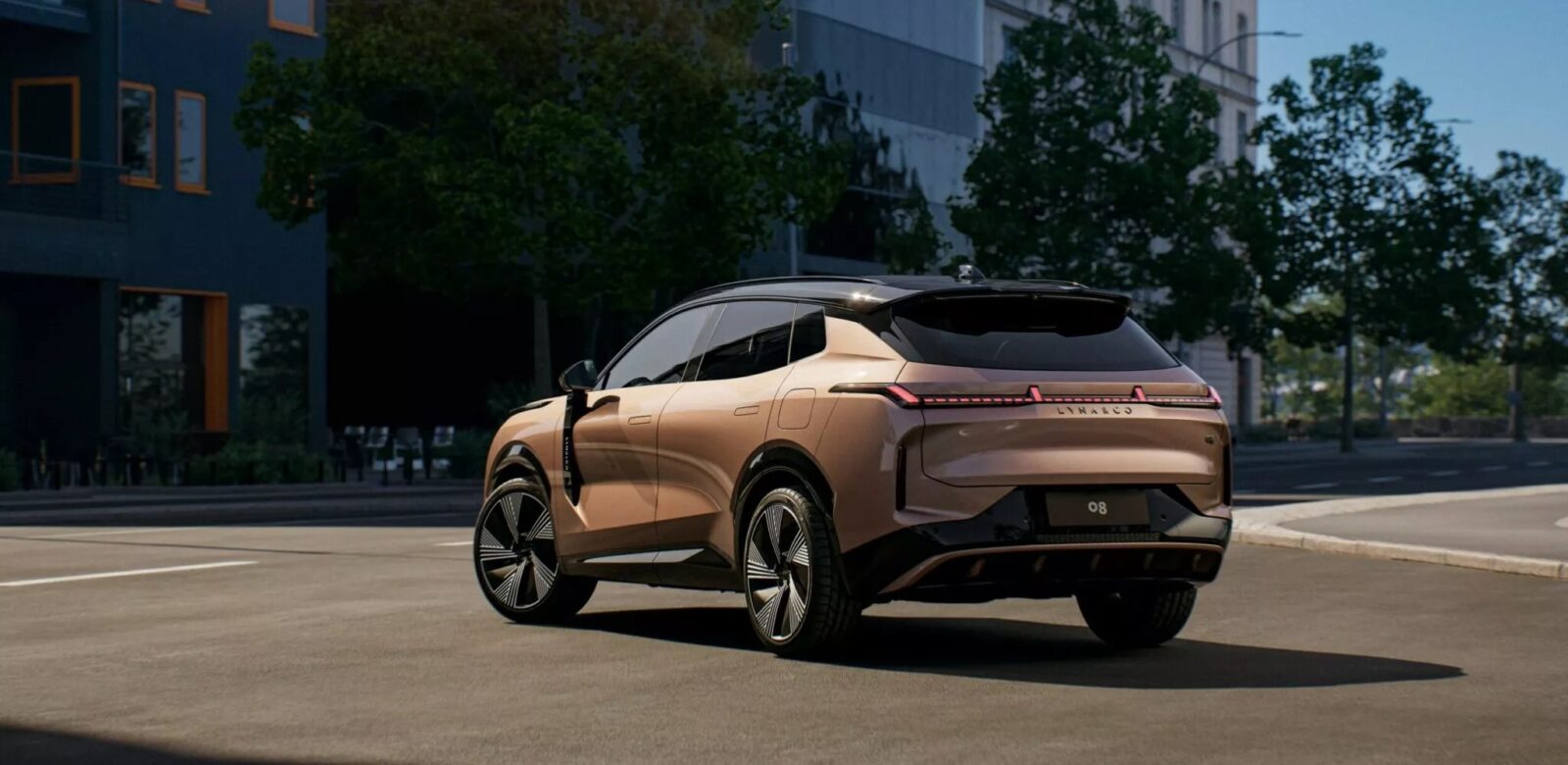 Duoi xe Lynk Co 08 EMP 1 Đánh giá Lynkco 08 EMP